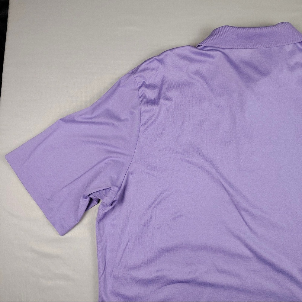 Polo Golf Ralph Lauren Pima Cotton Polo Shirt Men's XL Purple Short Sleeve - Picture 12 of 14